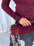 Tops "WISHBONE 2502" - BORDO